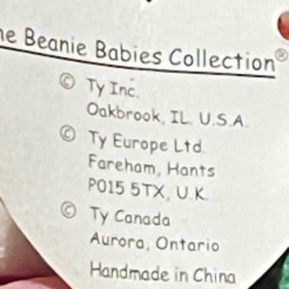 TY Santa Beanie Baby December 6,1998 5th gen - Picture 6 of 8